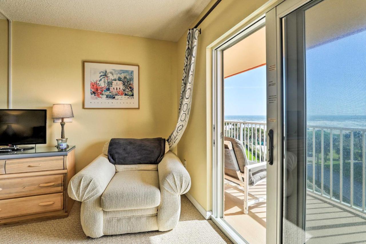 Oceanfront Cocoa Beach Condo With View Walk To Pier Eksteriør billede